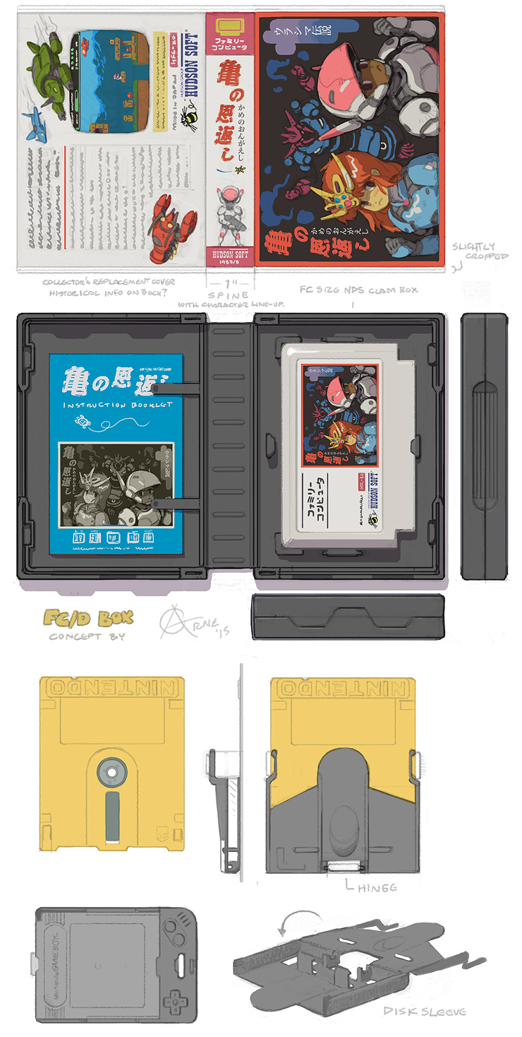 Famicom box concept